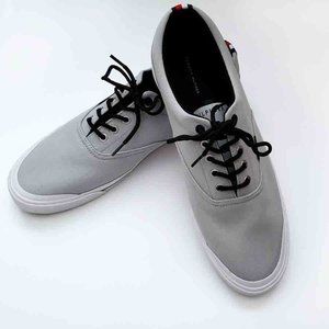 Tommy Hilfiger TM Pallet Canvas Sneakers Shoes Gray Men's Size 13M
